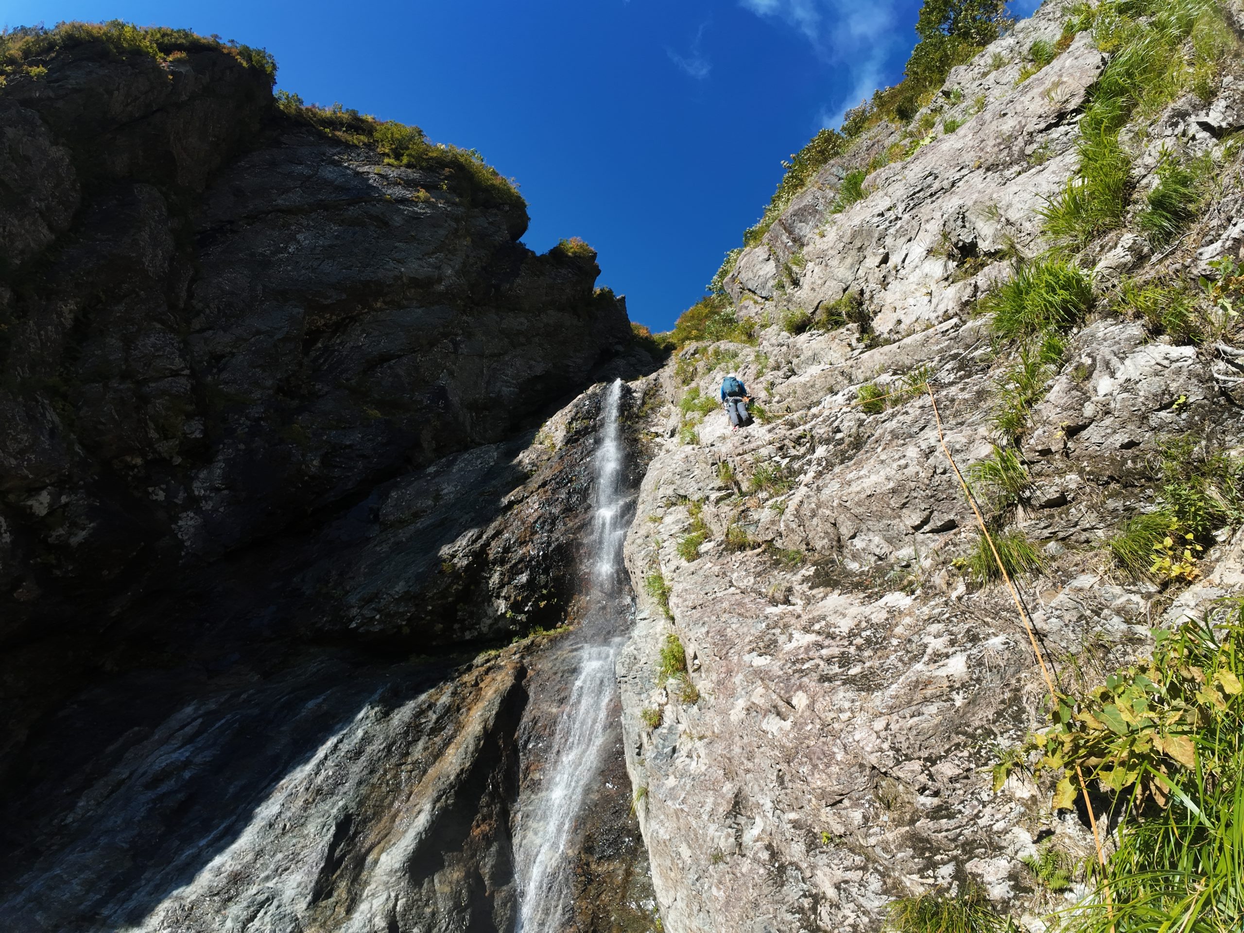 谷川連峰の沢、エビス大黒谷